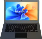 لابتوب 14.1 انش بهيكل معدني بالكامل بمعالج سيليرون رباعي النواة وذاكرة RAM 8GB وSSD 256GB وخاصية التعرف على بصمات الاصابع وخاصية التعرف على بصمة الاصبع وخاصية التعرف على الهوية باللمس وكيبورد باضاءة