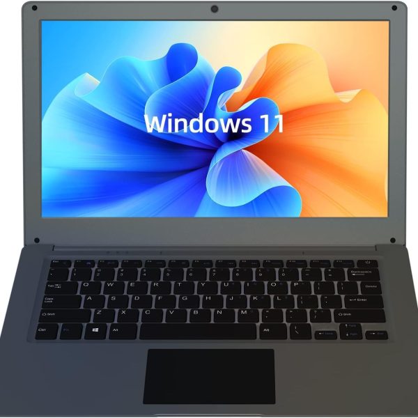 لابتوب 14.1 انش بهيكل معدني بالكامل بمعالج سيليرون رباعي النواة وذاكرة RAM 8GB وSSD 256GB وخاصية التعرف على بصمات الاصابع وخاصية التعرف على بصمة الاصبع وخاصية التعرف على الهوية باللمس وكيبورد باضاءة