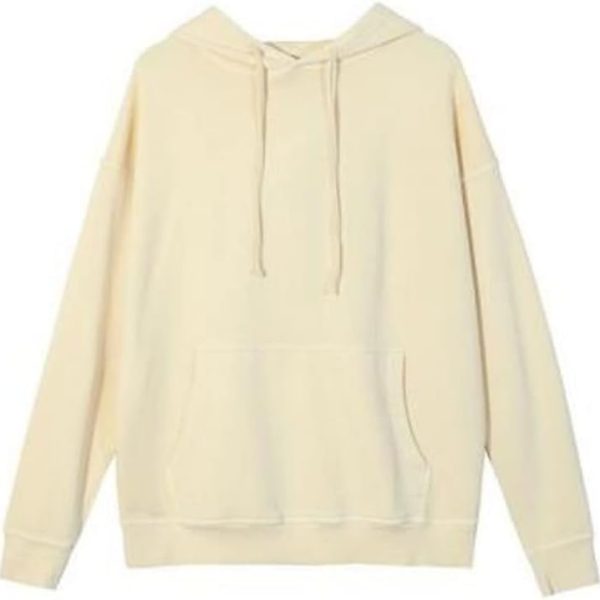 TOEE Women Sweatshirts Sports Harajuku Sweatshirt Hoodie Solid Pullovers Set Vintage Couple's Style Outerwear Women Loose Thick Jackets Suit (Color : Beige, Size : Medium)