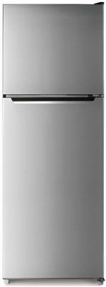SREEN Silver Double Door Refrigerator, 348 L, SRTM452NF, Fast Freezing, High Efficiency Compressor, 270 L Fresh Food Capacity