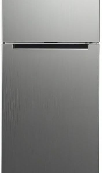 ثلاجة ببابين من فالكون، 17 قدم، ستيل، flm490inox، رمادي