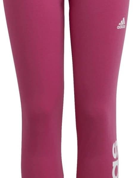 adidas Girl's Essentials Linear Logo Cotton Leggings Tights
