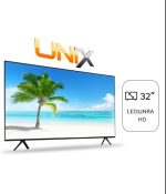 ⁦تلفزيون LED HD مقاس 32 بوصة من يوني/اكس، LED32NRA⁩ - الصورة ⁦2⁩