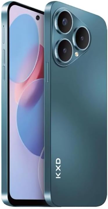 KXD BLUE SEA S25 Plus Dual SIM 128 GB ROM 12 (4+8) GB RAM 4500 mAh Battery 6.6 Inch HD+ Display Android 14 4G, Dark Green