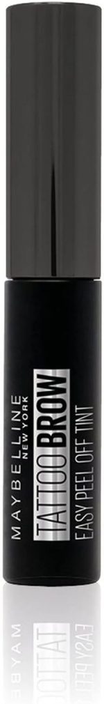 Maybelline New York Brow Tattoo Peel Off Tint, 35 Black