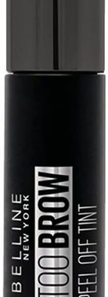 Maybelline New York Brow Tattoo Peel Off Tint, 35 Black