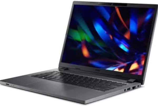 ايسر لاب توب ترافل ميت P214 (NX.B4YEM.004) بشاشة 14 انش 1920x1200 WUXGA IPS/معالج كور i5-1335U/ذاكرة RAM 8GB DDR4/هارد SSD 512GB/بطاقة رسومات انتل UHD/نظام تشغيل دوس، رمادي