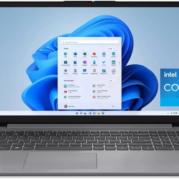 لابتوب ايديا باد 15.6 بوصة FHD من لينوفو، نحيف وخفيف الوزن، انتل 10 كور i5-1235U جيل 12، RAM 16GB، PCIe 1 تيرا USB-C، HDMI، واي فاي 6، لوحة مفاتيح، كاميرا ويب، قارئ SD، كيبورد أمريكي،رمادي، ويندوز 11