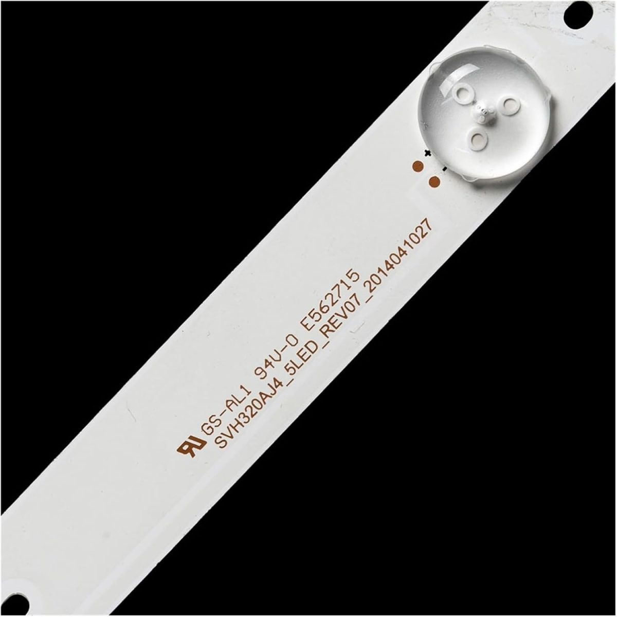 SHYHHTS 594mm TV Backlight Bar for Hi.sen/se 32inch SVH320AJ4_5LED_REV07_201041027 2Pcs/Set LED Strip LED32EC200 LED32EC210D LED32EC260JD