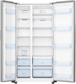 ⁦Hisense 569 Liter Side by Side Door Refrigerator with Automatic Defrost | Model No RS74W2NQ with 2 Years Warranty⁩ - الصورة ⁦3⁩