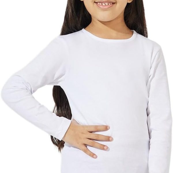 Styli Girls Basic Long Sleeve T-Shirt