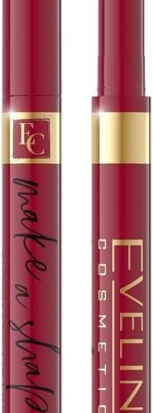 Eveline Cosmetics Make A Shape Automatic Lip Liner Lip Liner, True Red