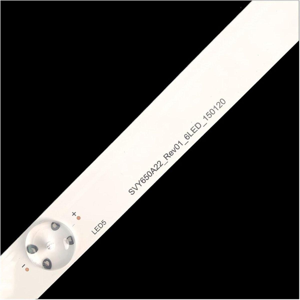 ⁦SHYHHTS 717mm 10 pcs/set led light strip for So/n.y 65inch 6led CSP TV repair SUY650A22-REV01-6LED KD-65X8000C XBR-65X810C⁩ - الصورة ⁦4⁩