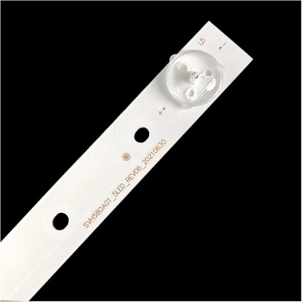 SHYHHTS 594mm 3V TV Backlight Strip for Hi.sen/se 58inch SVH580A01_5LED_REV06 LED58EC320A LCD-60UE20A LED58K220 LCD-60UE20A LED58EC320A