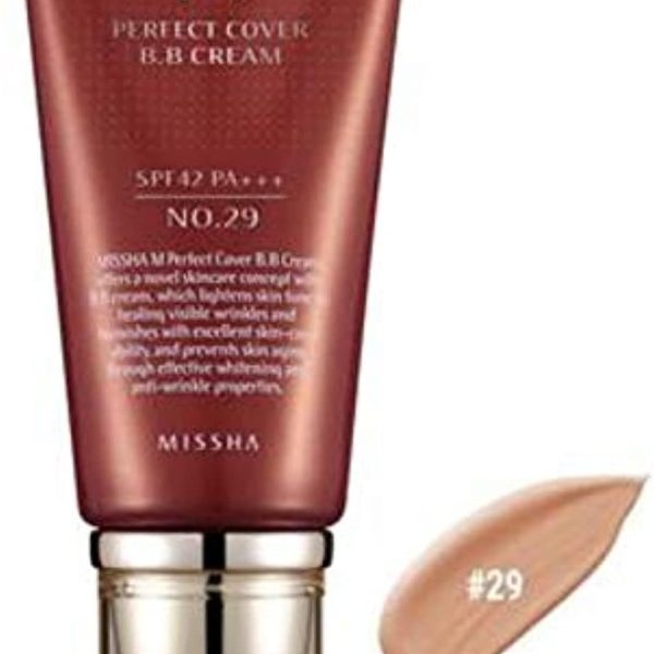ميشا بيرفكت كوفر بي بي كريم 29 كراميل بيج 50ml