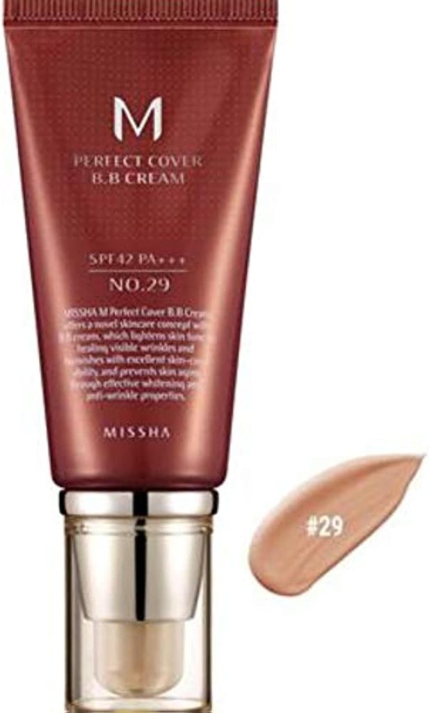 ميشا بيرفكت كوفر بي بي كريم 29 كراميل بيج 50ml