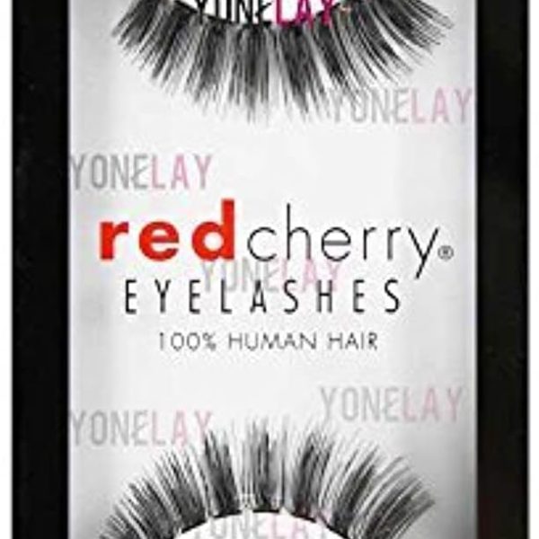 Red Cherry False Eyelashes, Darla 048-019474007002, Beige