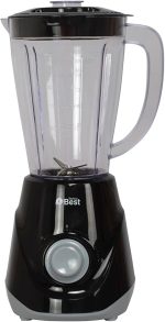 Techno Best 400 Watt Plastic Blender, 1.5 Liter Capacity, Black-BSB-002P