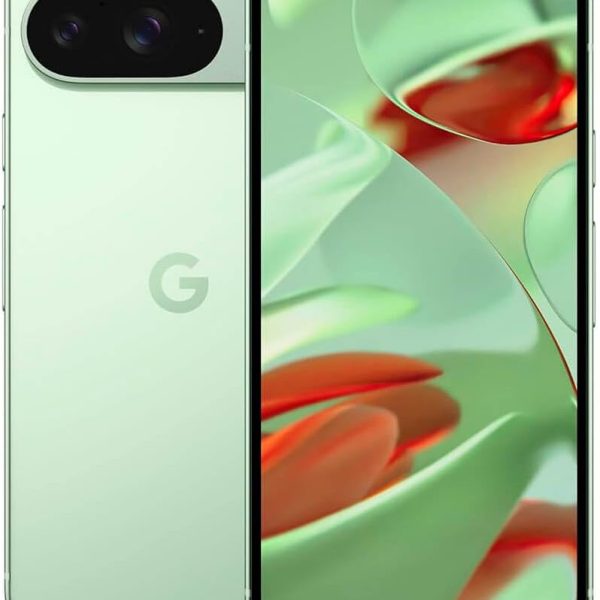 جوجل هاتف ذكي بيكسل 9 الجيل الخامس 5G 2024 GUR25 النسخة العالمية 6.3 انش ثنائي شرائح شريحة نانو اتصال الكترونية اندرويد 14 غير مقفل تخزين 256GB ذاكرة RAM 12GB اخضر