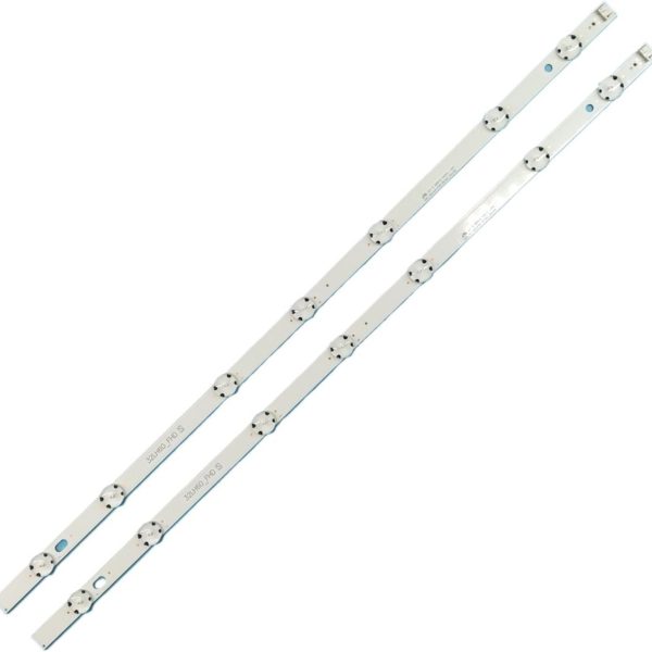 شريط LED اسود لـ 32LH609V 32LH604V 32LH530V 32LH6047 32LH60_FHD_A S L للإن/نوت كيه دايركت 16 سنة 32 FHD EAV63452304 (قطعتان لتلفزيون واحد)