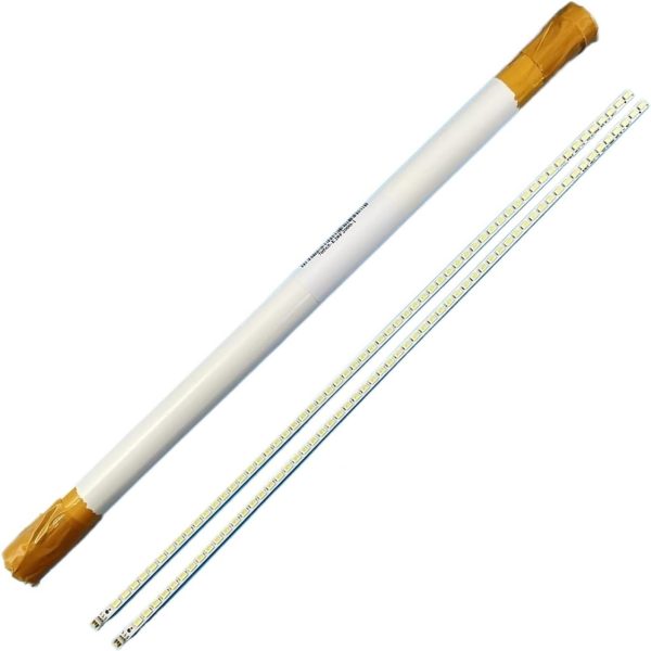 شريط اضاءة خلفية LED لتلفزيون 40 بوصة Le40h1342 L40F3200B LJ64-03029A LTA400HM13 40 بوصة-L1S-60 G1GE-400SM0-R6 60-LED 455 ملم (4 قطع لـ 2 تلفزيون)