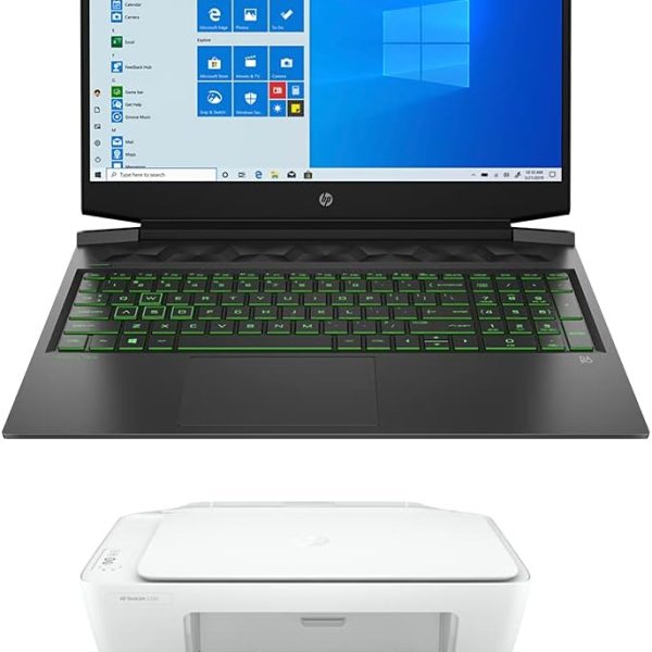 HP لابتوب العاب بافليون 16-a0012ne بشاشة FHD مقاس 16.1 انش ومعالج انتل كور i7 الجيل العاشر وذاكرة RAM 16GB وهارد ديسك 1TB وSSD 256GB وبطاقة رسومات انفيديا جيفورس GTX 1660 Ti سعة 6 جيجا، ويندوز 10،