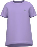 name it Girl's Violine Short-Sleeves Loose T-Shirt