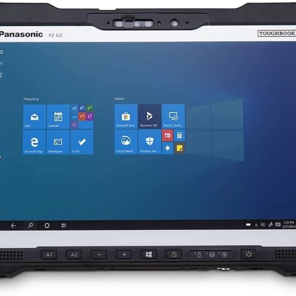 تاف بوك باناسونيك FZ-G2، انتل كور i5-10310U، 1.70GHz، 10.1 انش WUXGA شاشة لمس متعددة، 16GB، ذاكرة مستديمة اوبال 512GB، قارئ باركود، بلوتوث، تمرير، كاميرا ويب بالاشعة تحت الحمراء، ويندوز 10 برو، شفاف