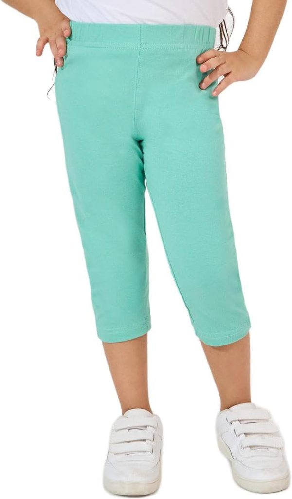 Styli Girls Capri Length Leggings With Elasticated Waistband