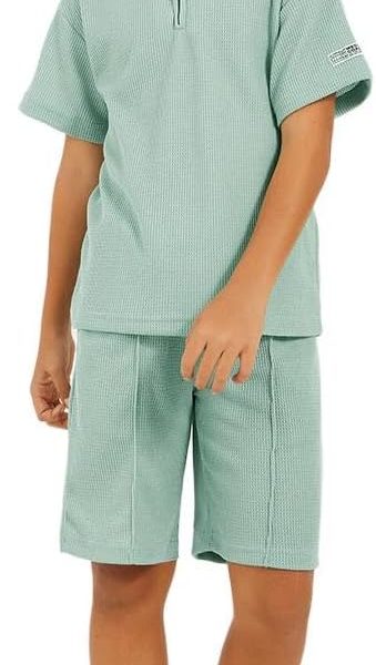 Styli Boys Polo And Shorts Set