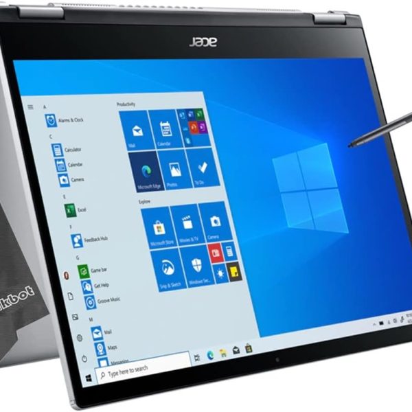 ايسر كروم بوك 315 CB315-4HT - انتل سيليرون N5100 / 1.1 GHz - نظام تشغيل - رسومات UHD - 8GB RAM - 64GB eMMC - شاشة لمس IPS 15.6 انش FHD 1920 × 1080 واي فاي 6 - فضي نقي - kbd: US