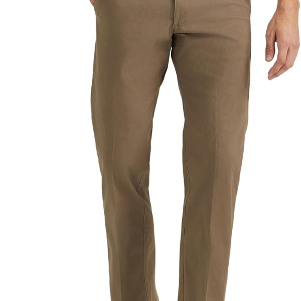 Lee mens Performance Series Extreme Comfort Khaki Pant Straight Fit Pant