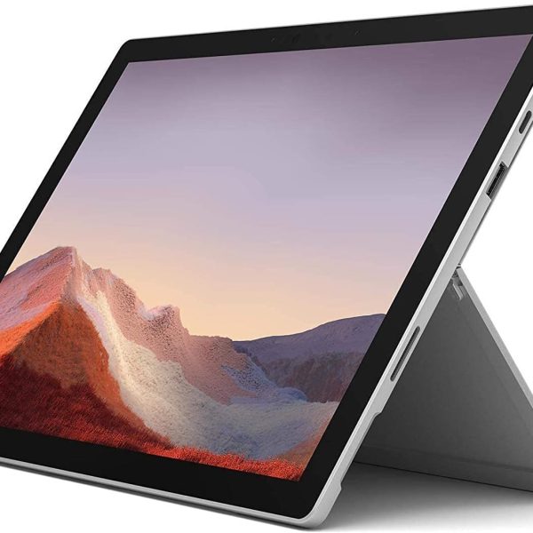 لابتوب مايكروسوفت سيرفس برو 7 11 11G رباعي النواة i5 1135G7 2.4 جبهيرتز 8 ـSSD 128 ـ 12.3 انش ايرس اكس اي جرافيكس ويندوز 10 لون فضي 1N9 00006 ب GB د ار4 واي فاي