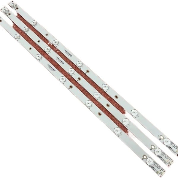 شريط اضاءة خلفية LED من 7 مصابيح LED لـ 32PHH4200 32PHH4309 32PFH5300/88 LBM320P0701-FC-2 (6 قطع لجهاز تلفزيون)