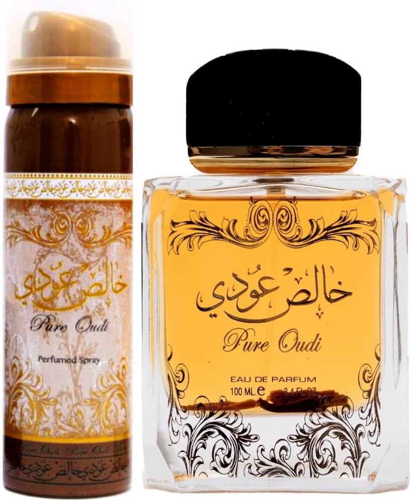 Khalis pure oudi by lattafa - perfume for men & - perfumes for women - eau de parfum, 100 ml