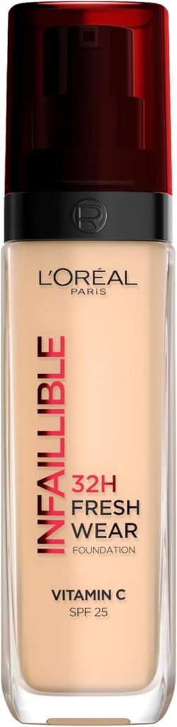 L’Oréal Paris INFAILLIBLE 24h fresh wear foundation #100-linen 30 ml