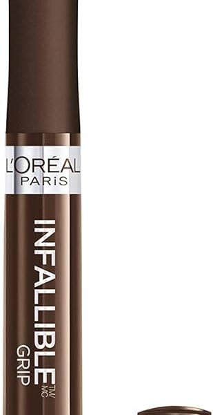 L’Oréal Paris L’Oreal Paris Makeup Infallible Grip Precision Felt Eyeliner, Smudge Resistant, Long Lasting Waterproof Eyeliner, Brown, Brown, 0.03 fl oz