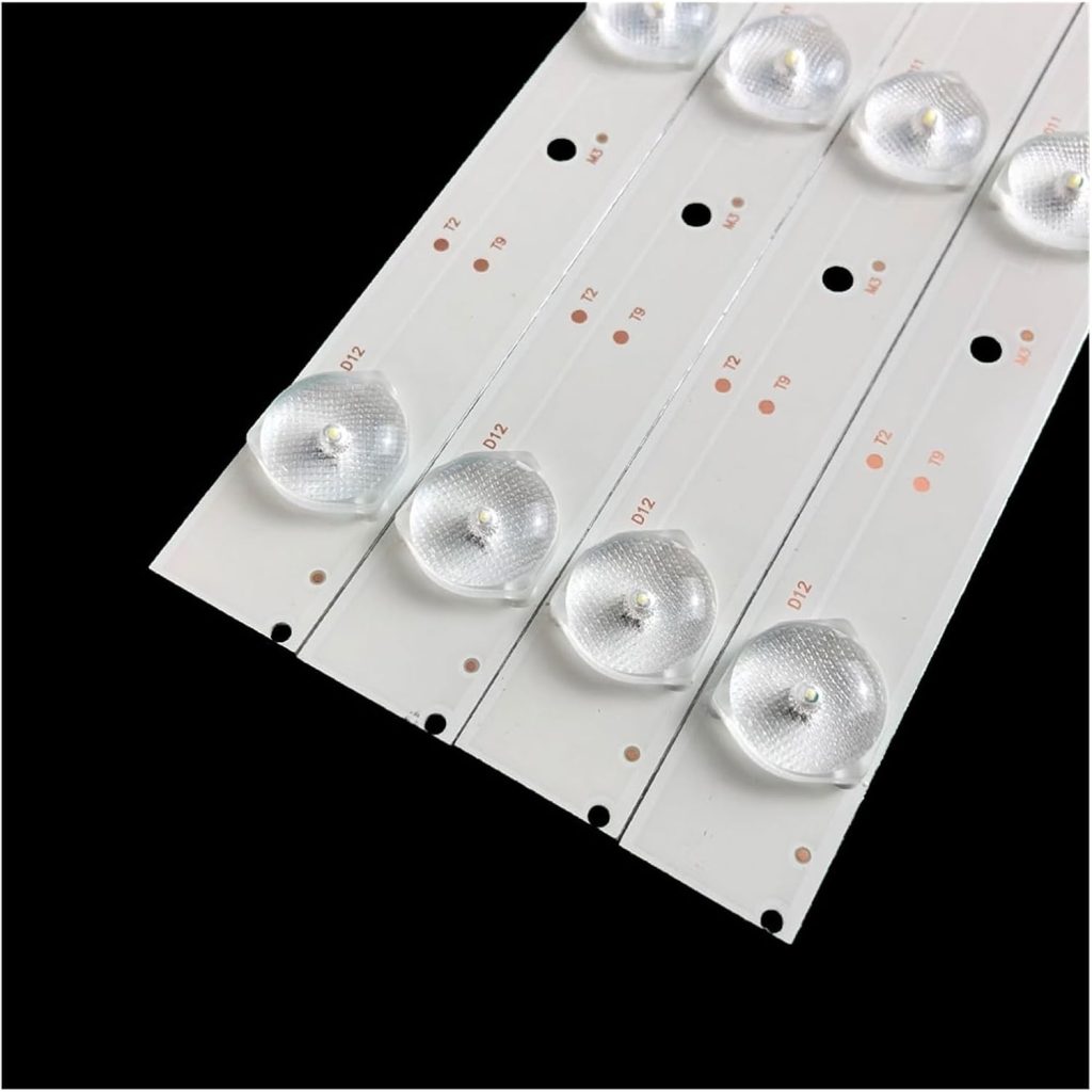 SHYHHTS 4pcs 808mm TV Backlight Strips for H.ai/er 40inch LED40D12 LED40F1100C LE40D8810 TS40M LE40A7100L LE40B510X LE40B3000W LE40A3000
