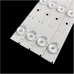 SHYHHTS 4pcs 808mm TV Backlight Strips for H.ai/er 40inch LED40D12 LED40F1100C LE40D8810 TS40M LE40A7100L LE40B510X LE40B3000W LE40A3000