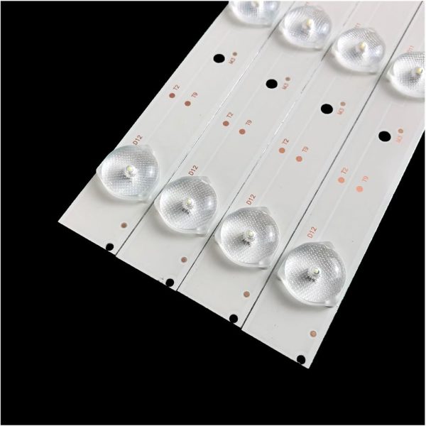 SHYHHTS 4pcs 808mm TV Backlight Strips for H.ai/er 40inch LED40D12 LED40F1100C LE40D8810 TS40M LE40A7100L LE40B510X LE40B3000W LE40A3000