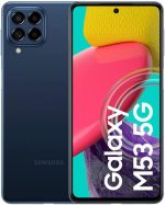 Samsung Galaxy M53 Dual-SIM 128GB ROM + 8GB RAM (GSM only | No CDMA) Factory Unlocked 5G Smartphone (Dark Blue) - International Version