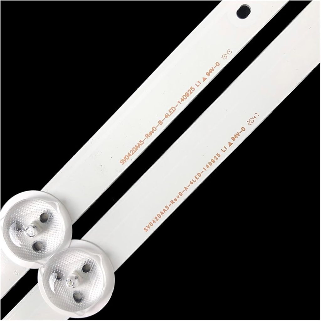 SHYHHTS 5Pairs/set 425mm LED Backlight for Pana/so.nic 42inch SV0420A88_Rev3_A_4LED_130930 42AS500E 42A400B 42LRU70 V420FWSD09 42A410T