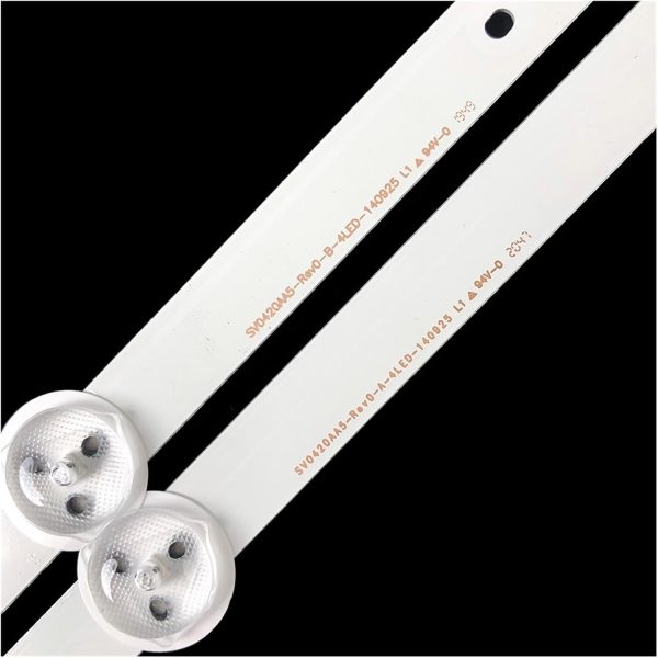 SHYHHTS 5Pairs/set 425mm LED Backlight for Pana/so.nic 42inch SV0420A88_Rev3_A_4LED_130930 42AS500E 42A400B 42LRU70 V420FWSD09 42A410T