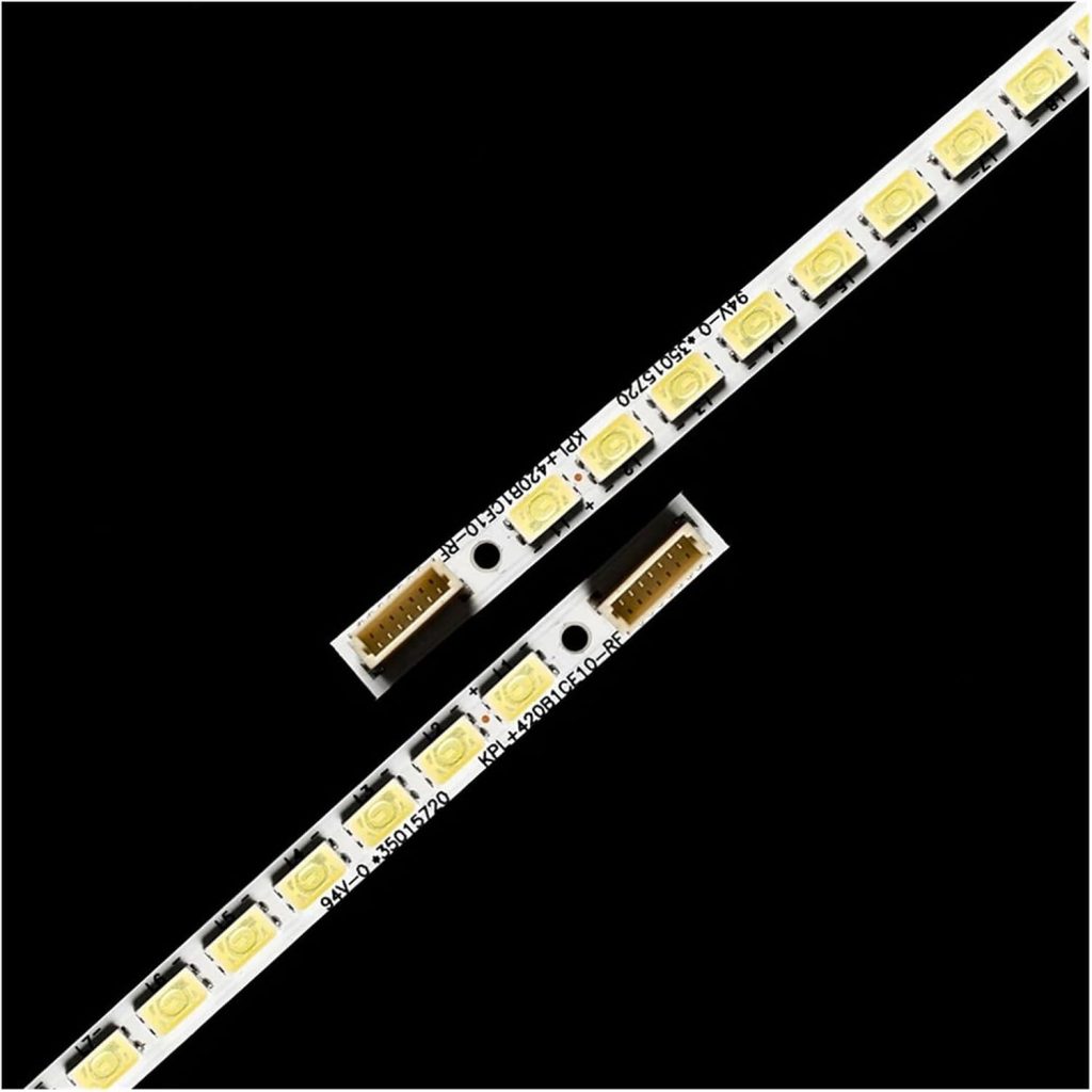 2Pcs 3V 478mm Led Tv Strip Bar for K.ON/KA 42inch 66lamps LED42MS11DC LED42MS592DC OLED42IS95N LED42IS97N LED42C3200N LED42IS95N