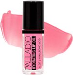Palladio Hydrating Lip Oil Infused with Hyaluronic Acid, Non-Sticky Formula, Subtle shine tinted sheer color, liquid lipstick, prevents chapped lips, Vegan & Cruelty-Free | 0.13 Oz. (AS IF!)