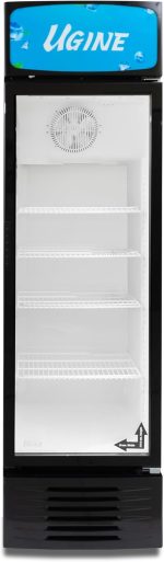 Ugine Display Refrigerator, 382 Liters, 13.4Cu.Ft, Glass Door - USCRK382