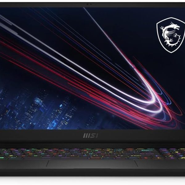 لابتوب العاب ام اس اي GS76 ستيلث رفيع وخفيف الوزن للغاية بشاشة 17.3 انش QHD 240Hz و3ms مع انتل كور i9-11900H RTX3070 و32Gb وذاكرة مستديمة SSD 1TB وويندوز 11 ويدعم ميزة الواقع الافتراضي (11UG-652)