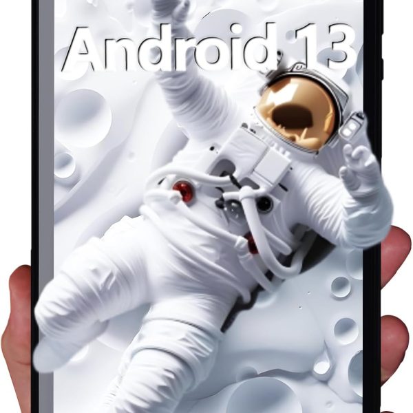 تابلت سي ايديا 8 انش اندرويد 13 4GB RAM 32GB ROM ، شاشة لمس IPS HD 1280x800 للعناية بالعين 512GB قابلة للتوسيع بطارية 5000mAh رباعي النواة للطلاب والكبار للترفيه في الاعمال - اسود واي فاي