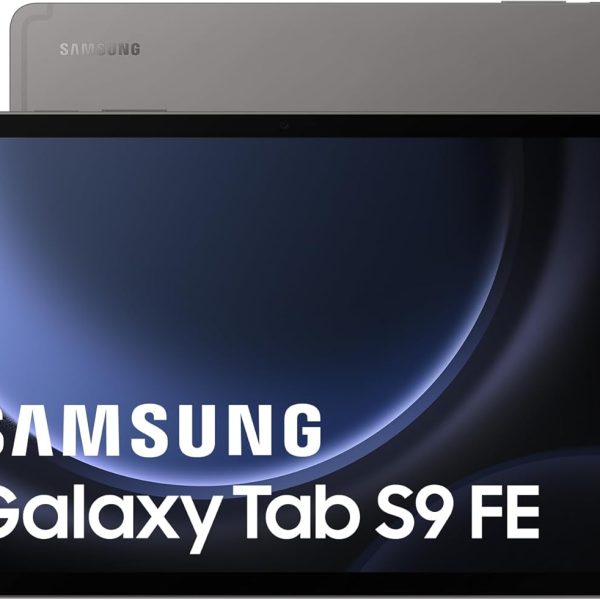 Samsung Galaxy Tab S9 FE Tablet, 10.9 Inches Wifi 128GB, S Pen Included, Long Life Battery, IP 68 Certification, Anthracite, FR Version