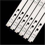 ⁦SHYHHTS 717mm 10 pcs/set led light strip for So/n.y 65inch 6led CSP TV repair SUY650A22-REV01-6LED KD-65X8000C XBR-65X810C⁩ - الصورة ⁦3⁩